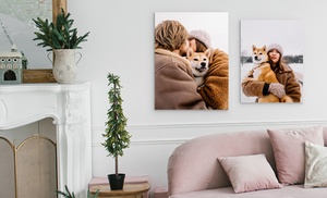 Up to 83% Off Custom Photo on Metal Print from CanvasOnSale