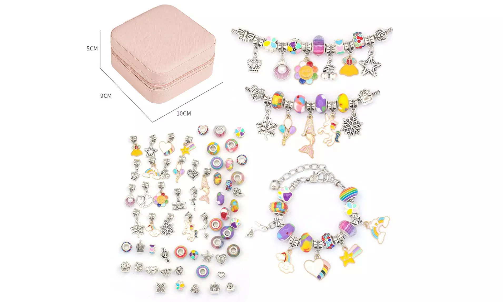Set di braccialetti fai-da-te per bambini