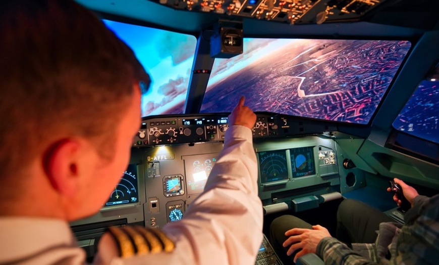 Image 7: Erlebe den Nervenkitzel des Fliegens: Flugerlebnis im Simulator A320