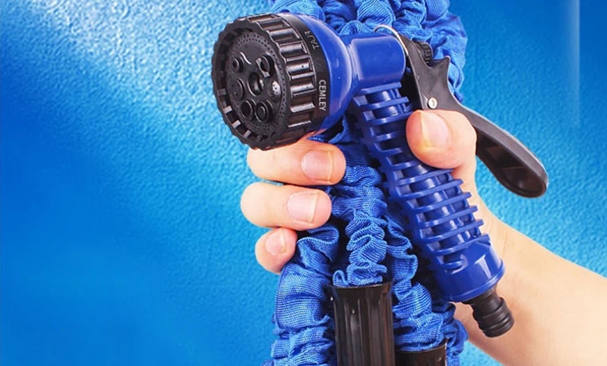 Image 4: Tubo da giardino estensibile per irrigazione fino a 45 metri