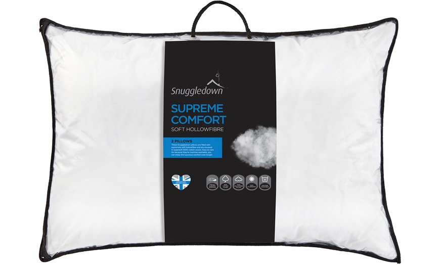 Image 4: Snuggledown Supreme Comfort Pillows