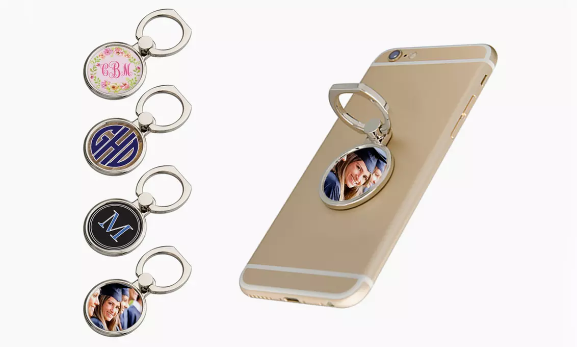 Personalized Mobile Phone Ring Holder from Monogram Online (Up to 61% Off) - Primary Image