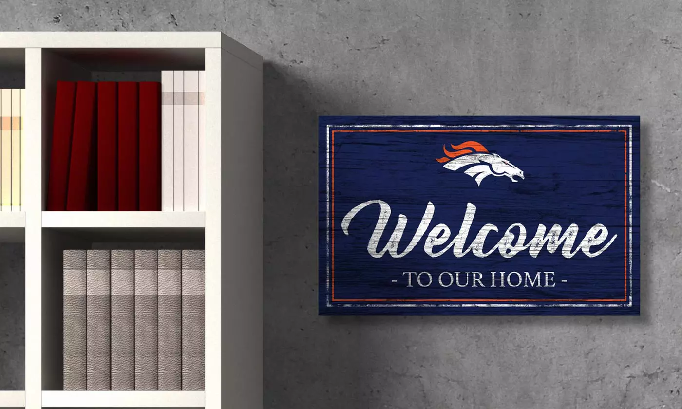 Fan Creations NFL Welcome Sign - Primary Image