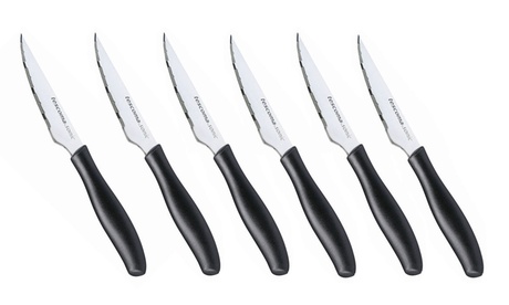 Set di 6 coltelli da carne con lame in acciaio Tescoma