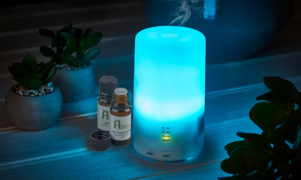 Diffuseur d'huile essentielle avec lumière d'ambiance - Primary Image