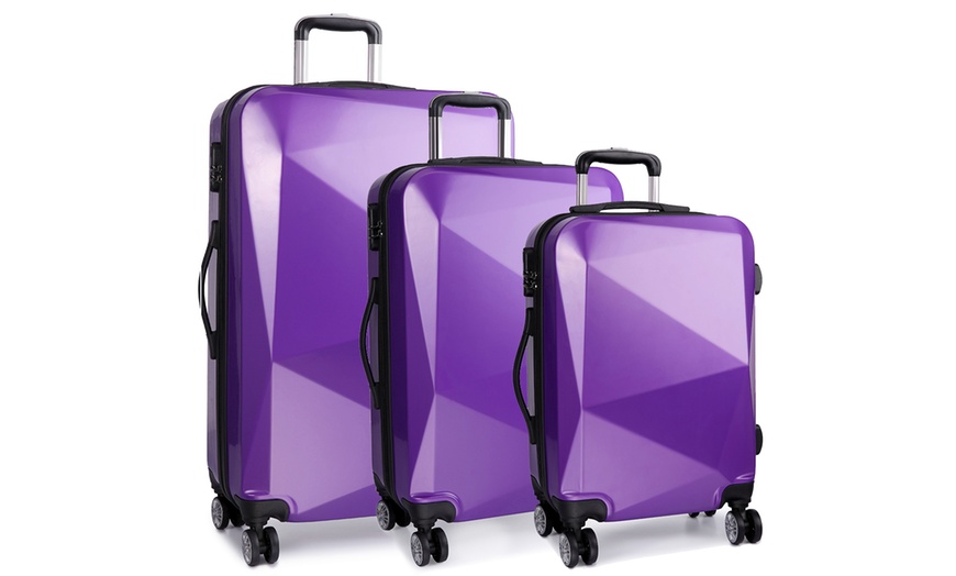 Image 4: Three-Piece Kono Suitcase Set