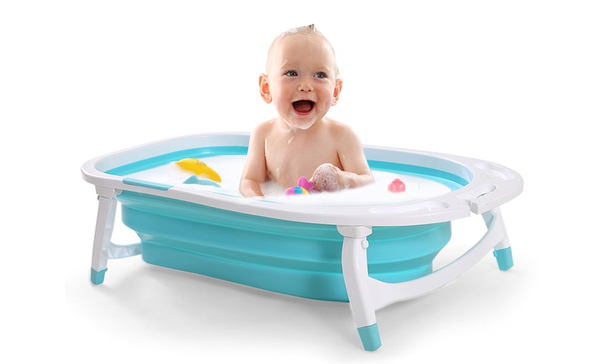 Image 15: Collapsible Baby Bathtub
