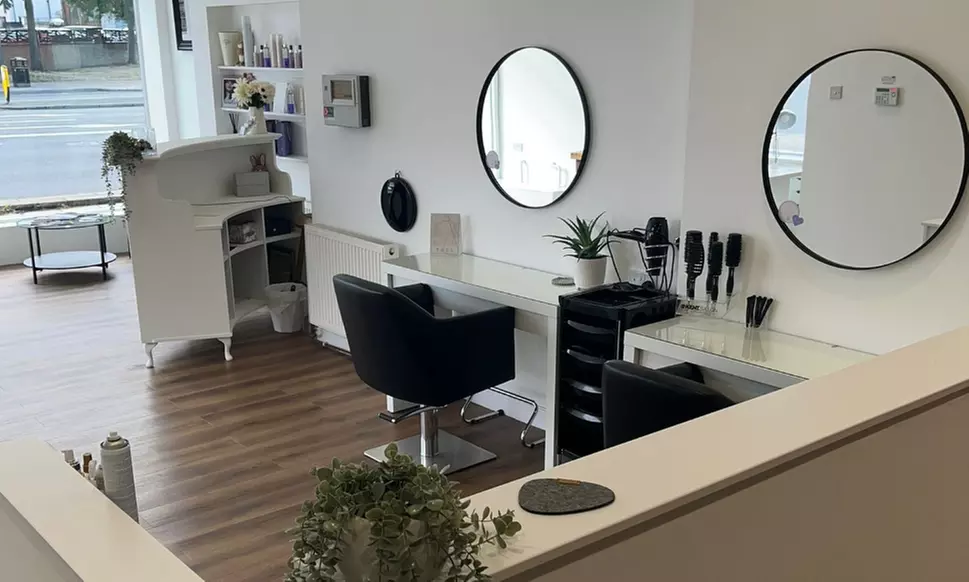 Wash, Cut, and Blow Dry with Optional Olaplex Conditioning Treatment