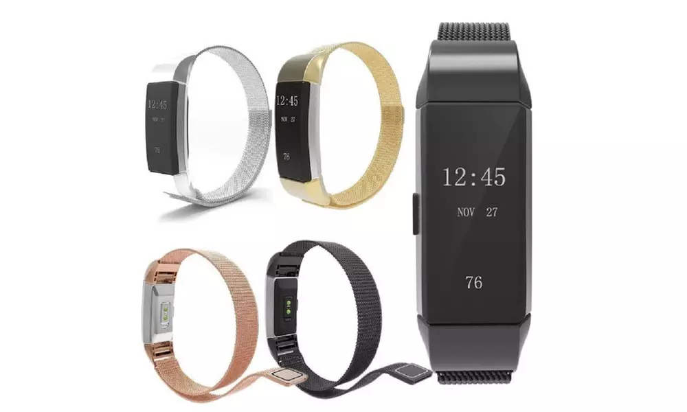 Waloo Milanese Loop Band for Fitbit Charger 2