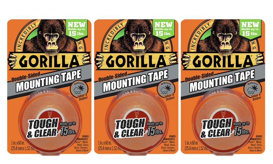 Image 3: Gorilla Glue Mounting Tape