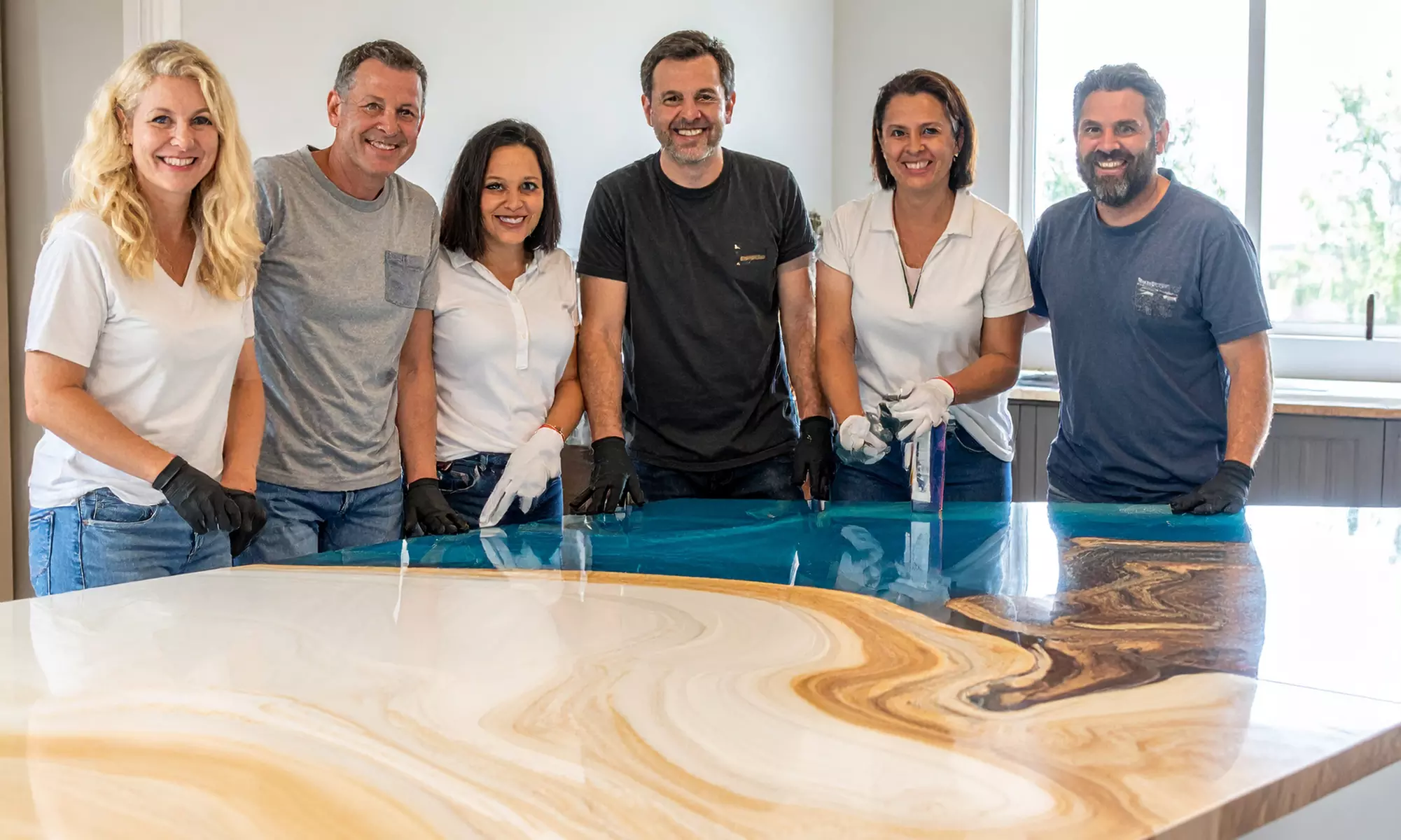 Craft Stunning Epoxy Countertops and Shower Walls 101 Class For 1 or 2