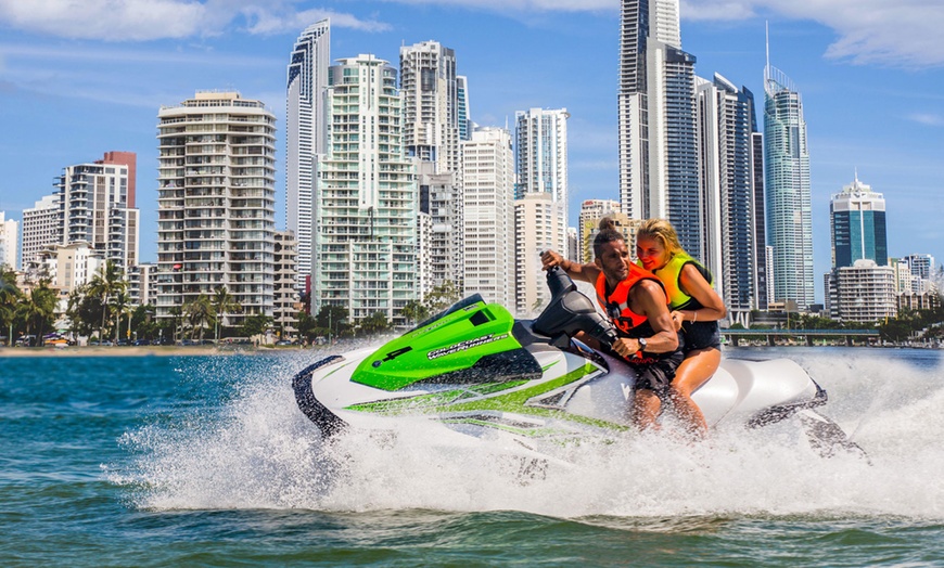 Image 1: One-Hour Jet Ski Island Adventure