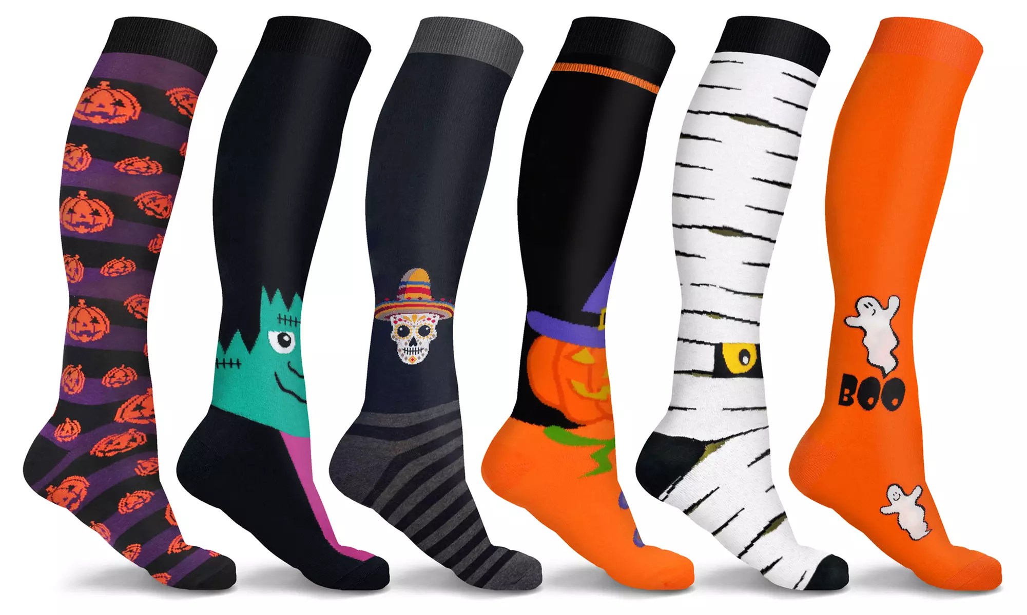 DCF Halloween Compression Socks (3-Pair or 6-Pair) - Primary Image