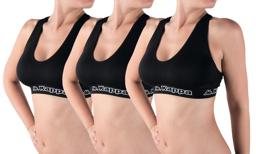 Image 11: 2, 3 o 6 reggiseni sportivi da donna Kappa