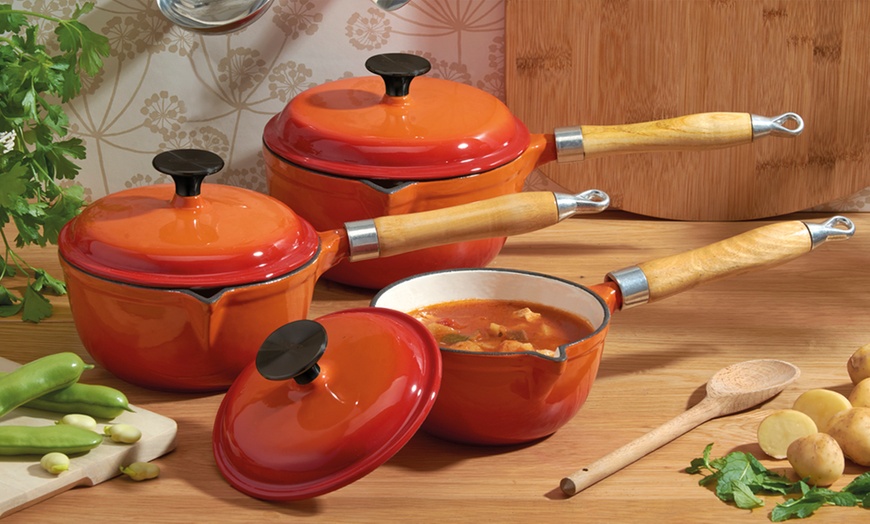 Image 16: Cooks Professional Cast Iron Set