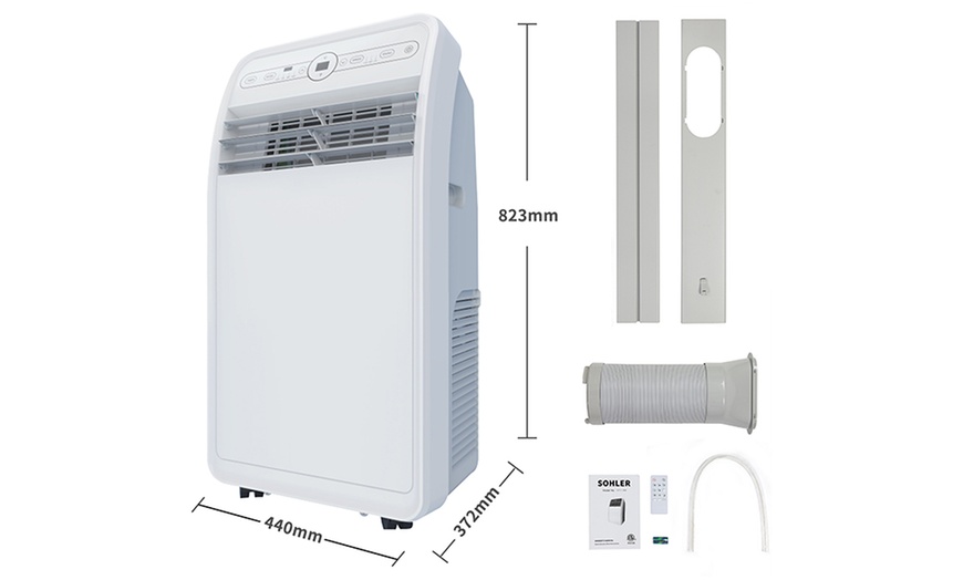 Image 2: Sohler Portable Air Conditioner Unit With Remote Control