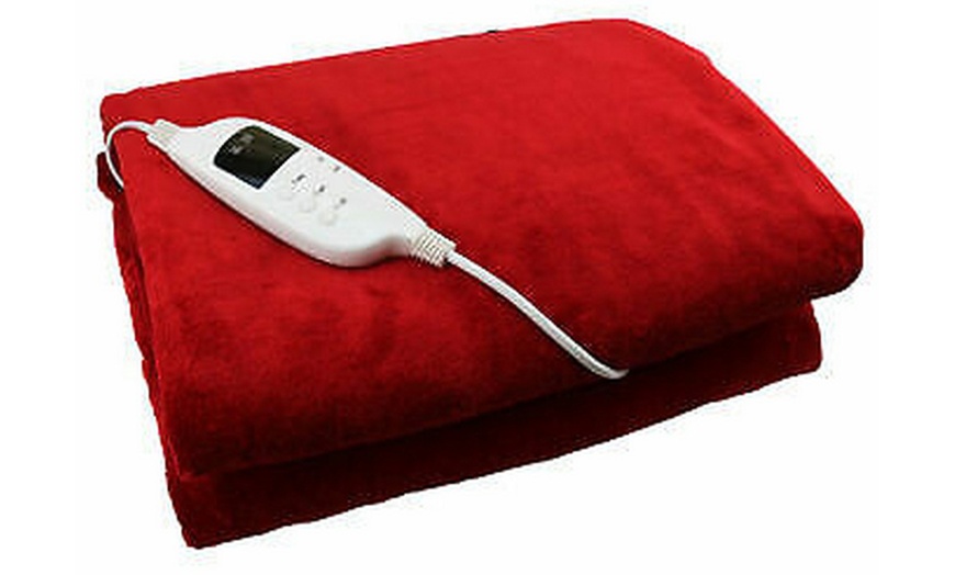 Image 10: Electric Heated Cosy Blanket