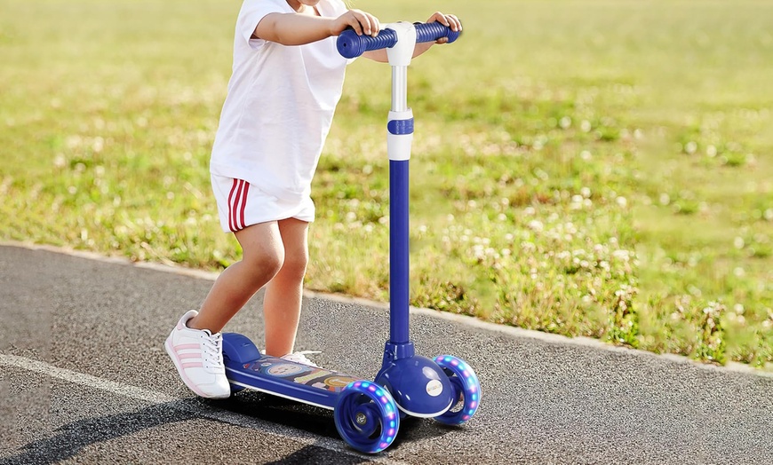 Image 1: Kids 3 Wheel Scooter for Toddlers