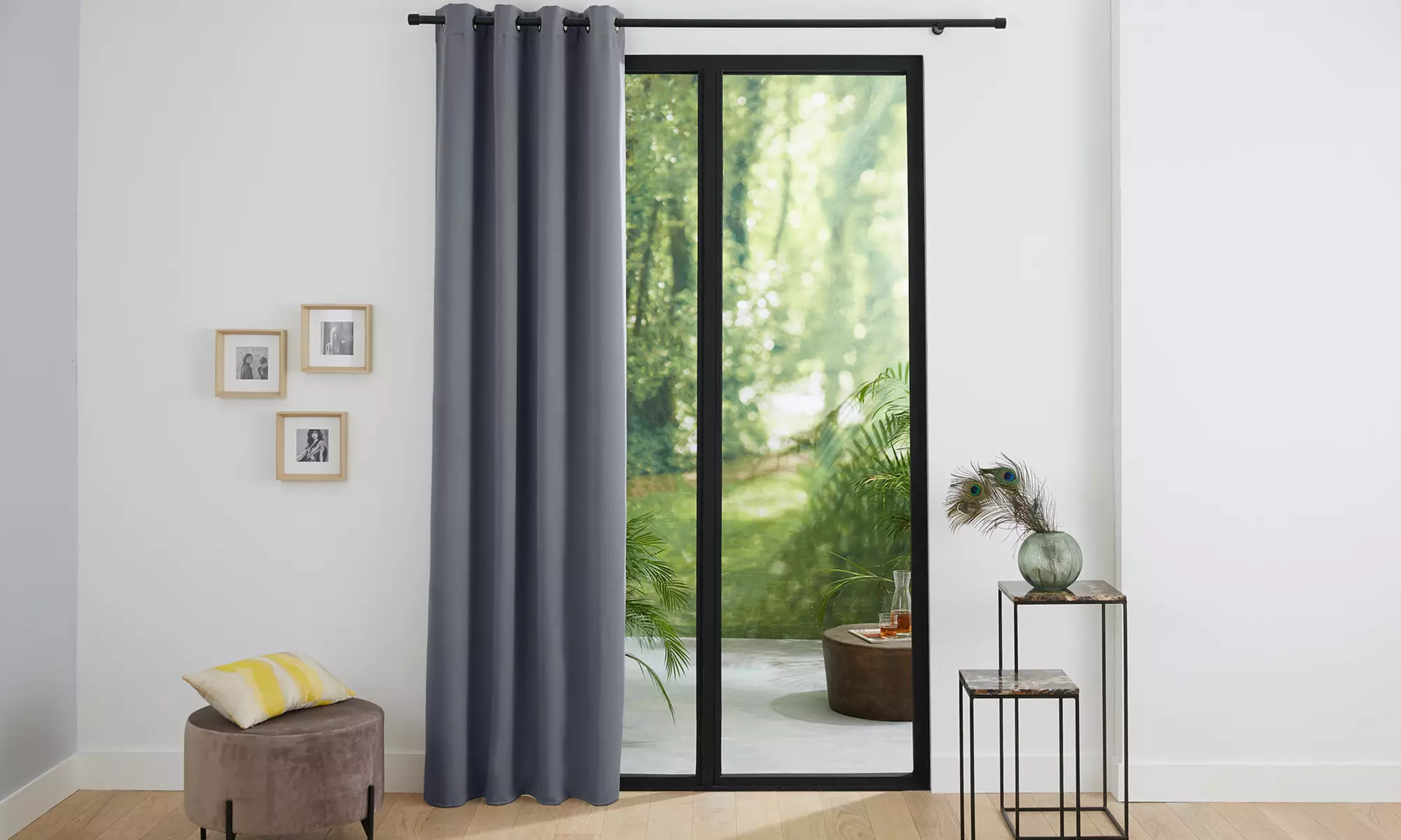 Rideau occultant et obscurcissant thermique