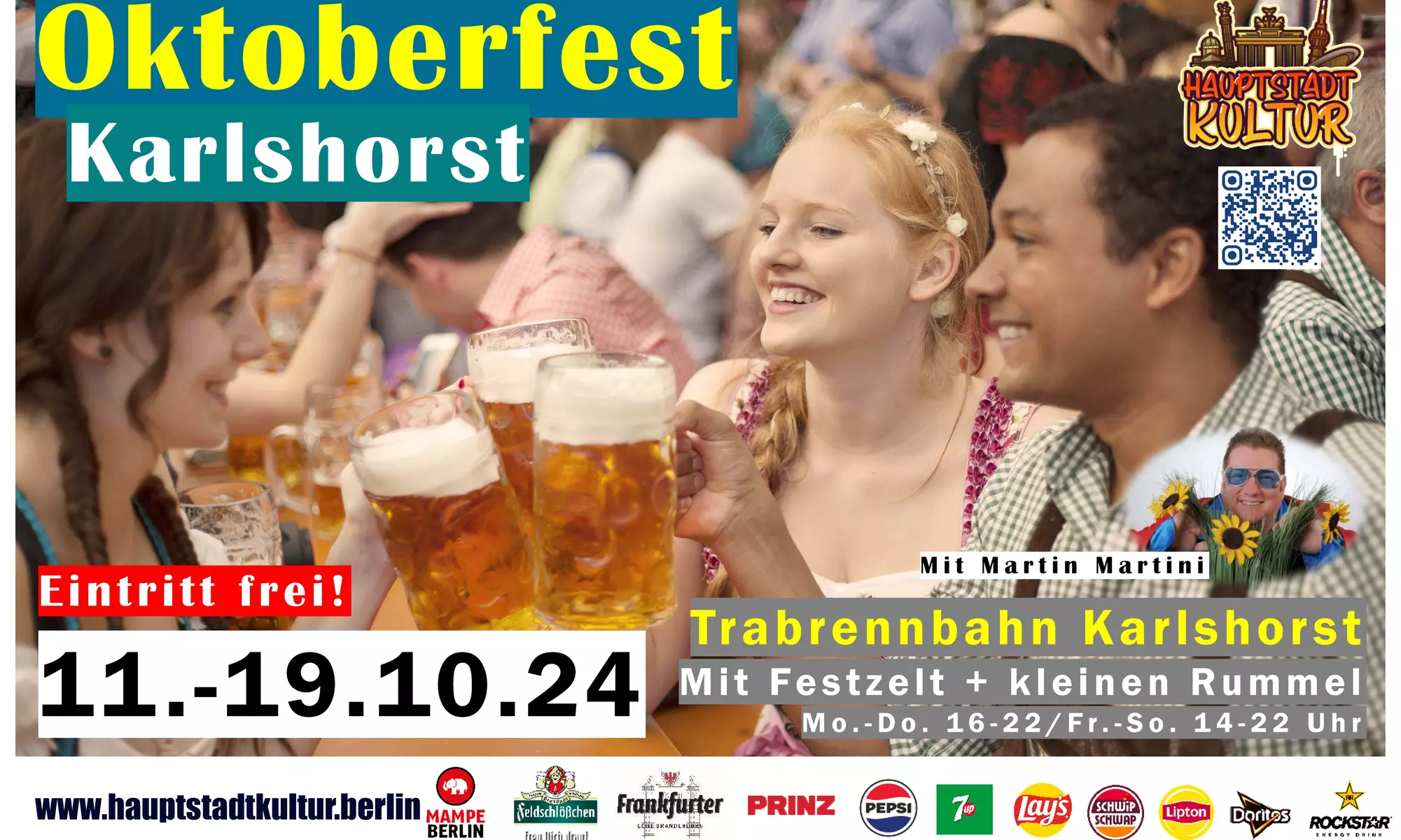 1 Maß Bier für 1 Person beim "Oktoberfest in Karlshorst" in Berlin (bis zu 50% sparen) - Second Medium