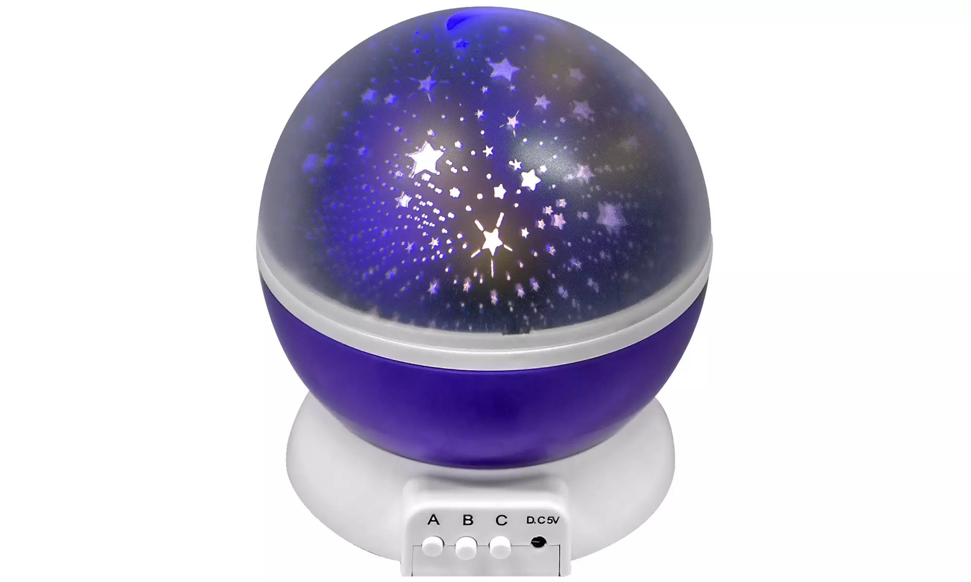 LED Concepts Moon and Star Projection Lamp - Primary Image