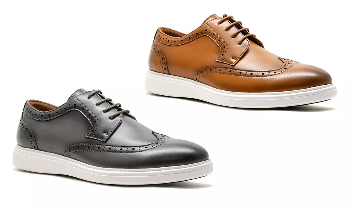 Oak & Rush Men's Casual Wingtip Comfort Shoes - Primary Image