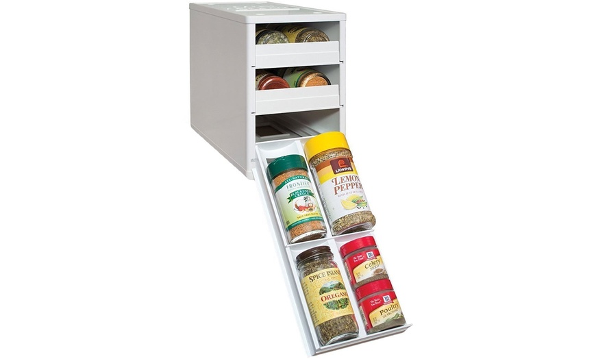 Image 10: YouCopia Spice Storage Stack