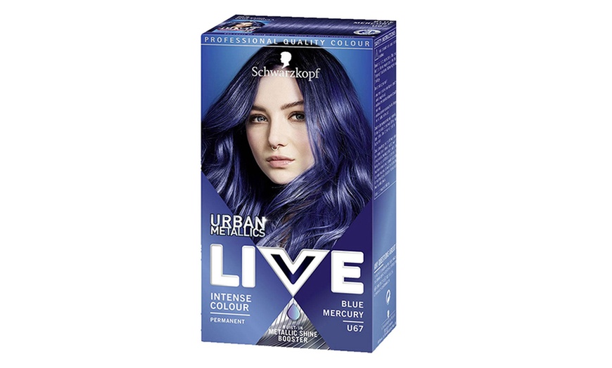 Image 35: 1 ou 2 boîtes de teinture cheveux "Live Intense Colour" de Schwarzkopf