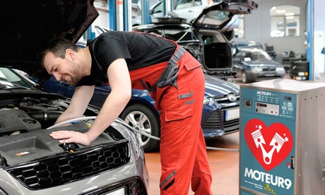 Rajeunissement et décalaminage du moteur jusqu’à 2 litres à 29,90 € au Garage Burnequez