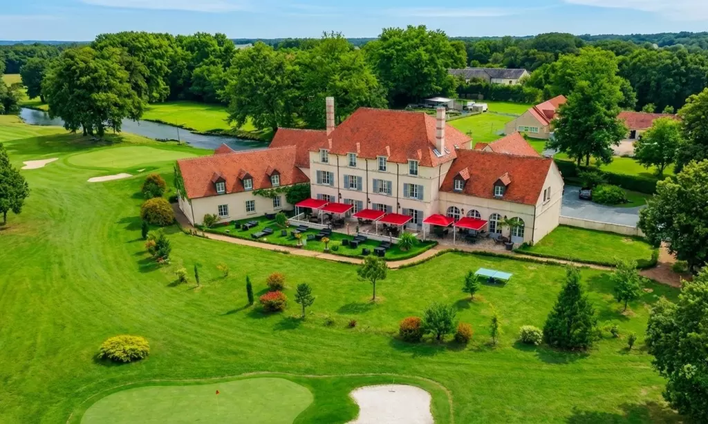 Nouvelle-Aquitaine : chambre double avec pdj, apéritif et golf