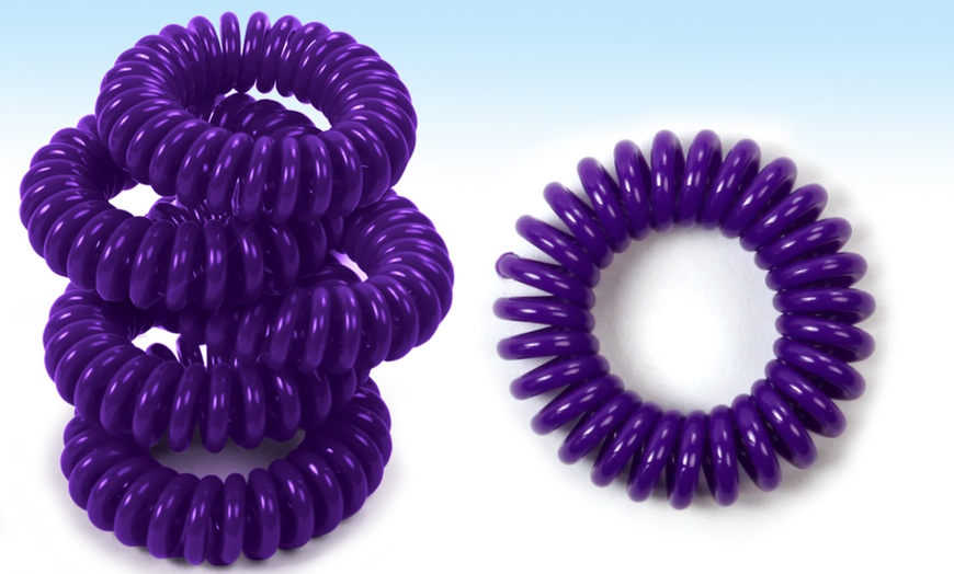 Image 4: Spiral Hair Bobbles 5-Pack