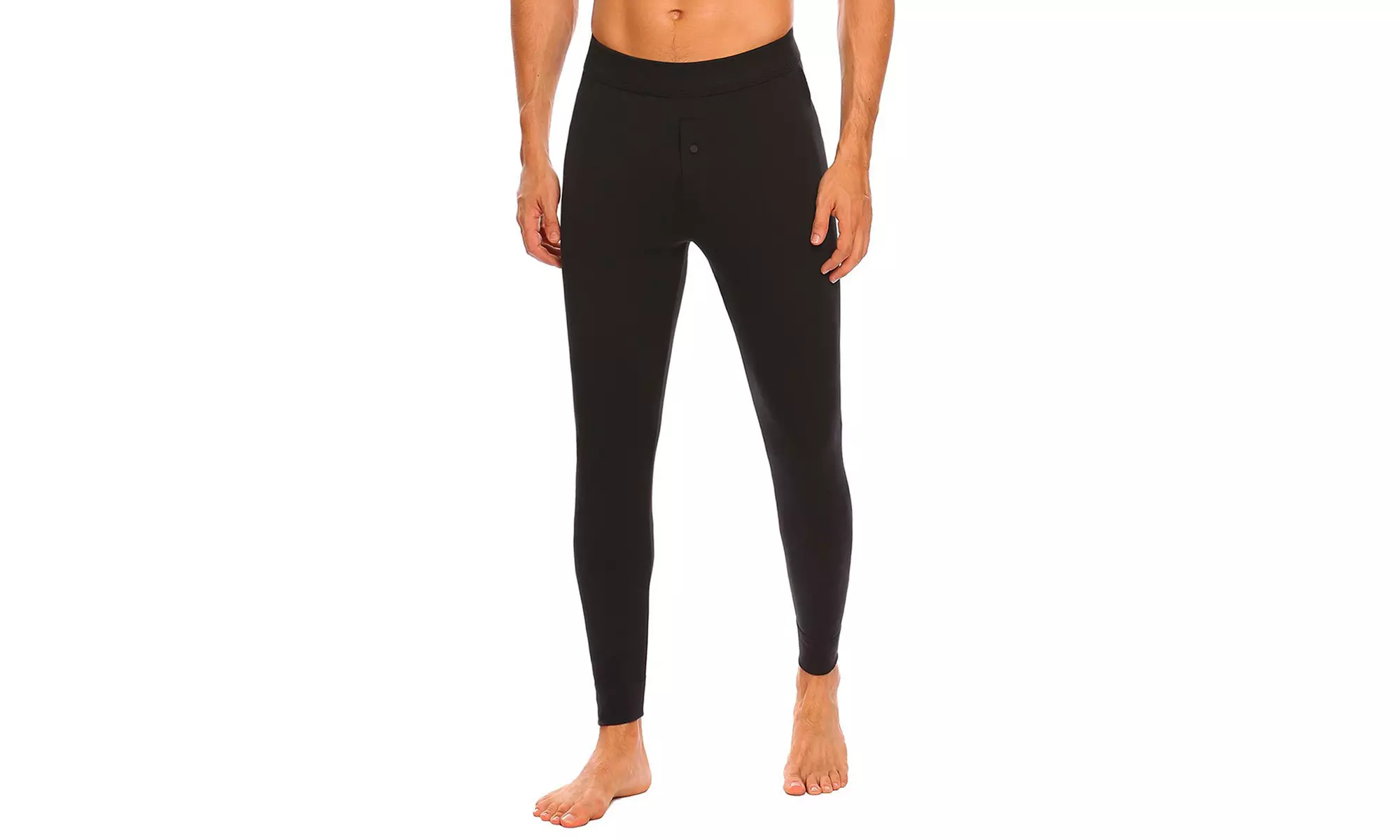 3 paia di leggings termici da uomo