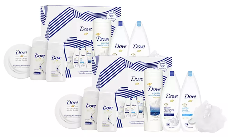 Coffret 3 Produits Dove - Lot De Soins Corporels Neuf - Parfait Pour Un Cadeau Ou Pour Tester La Gamme