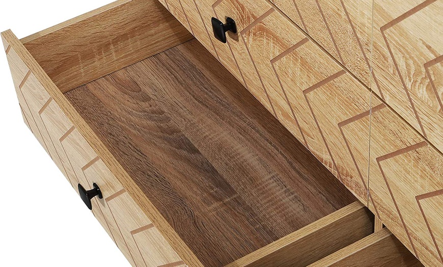 Image 27: Zig-Zag Drawer Cabinet