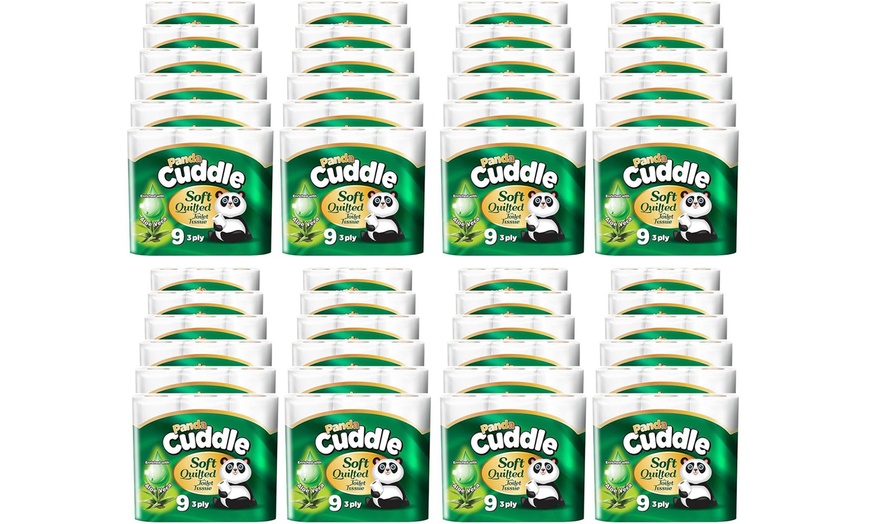 Image 5: Bulk Buy - Panda Cuddle Aloe Vera Quilted Toilet Roll