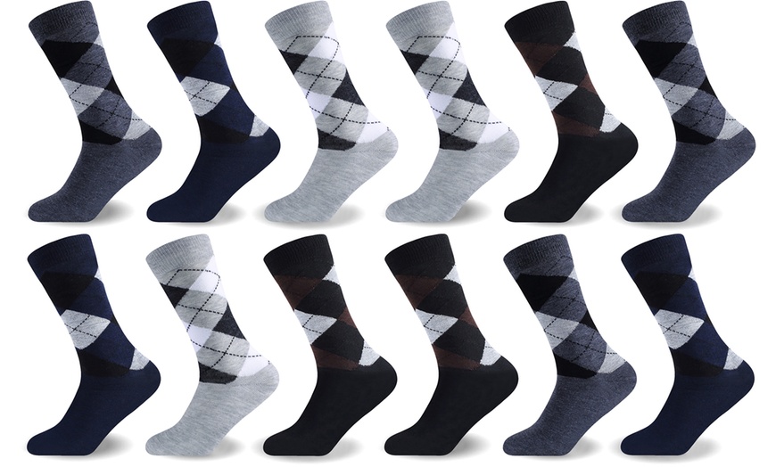 Image 9: Men's Funky Socks 12-Pack