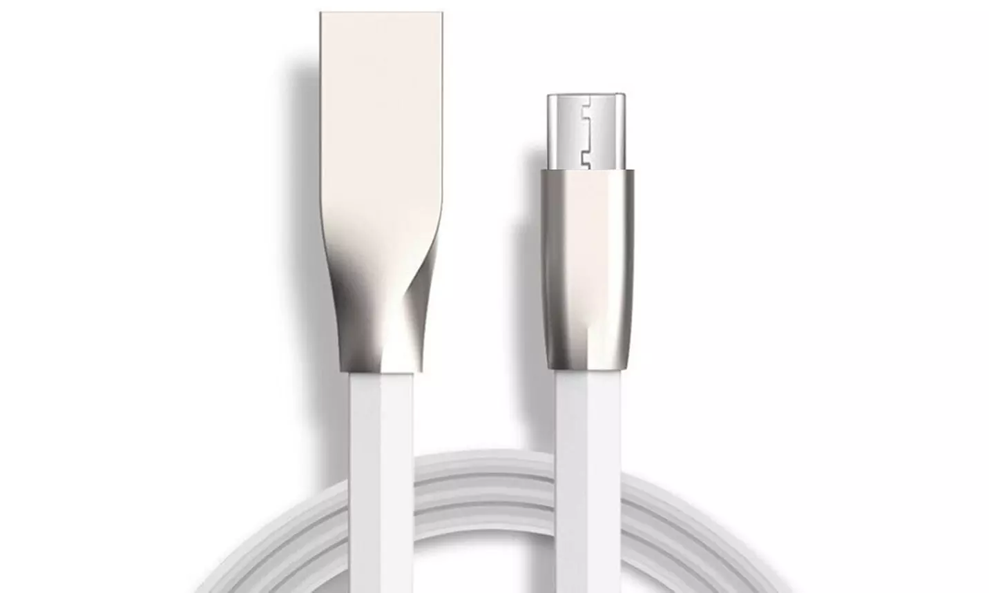 1x oder 2x bruchfestes oder L-förmiges Ladekabel