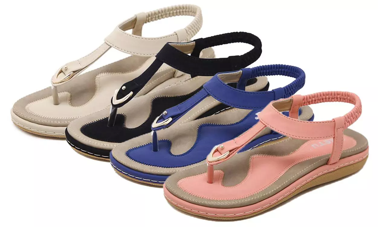 Women's Comfort Slip-On Sandals - Primary Image