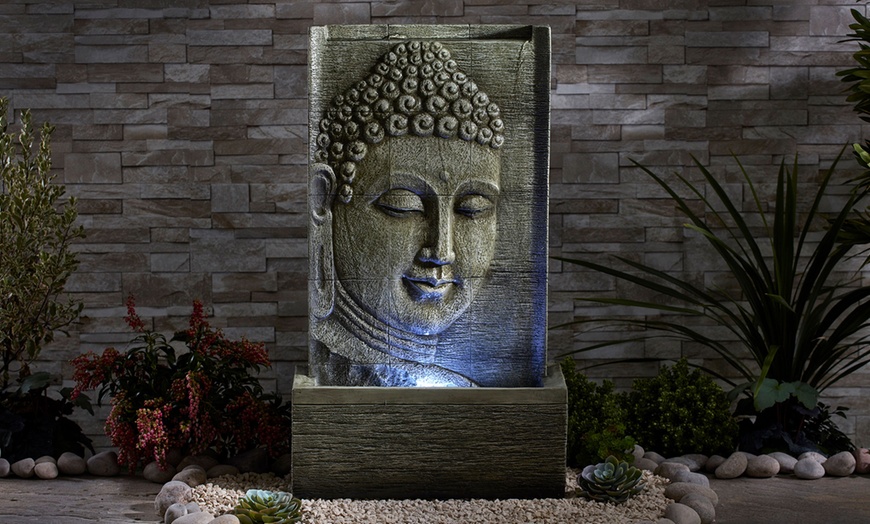 Image 2: Buddha Water Feature