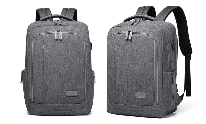 Image 3: Zaino multiscomparto Kono con porta USB