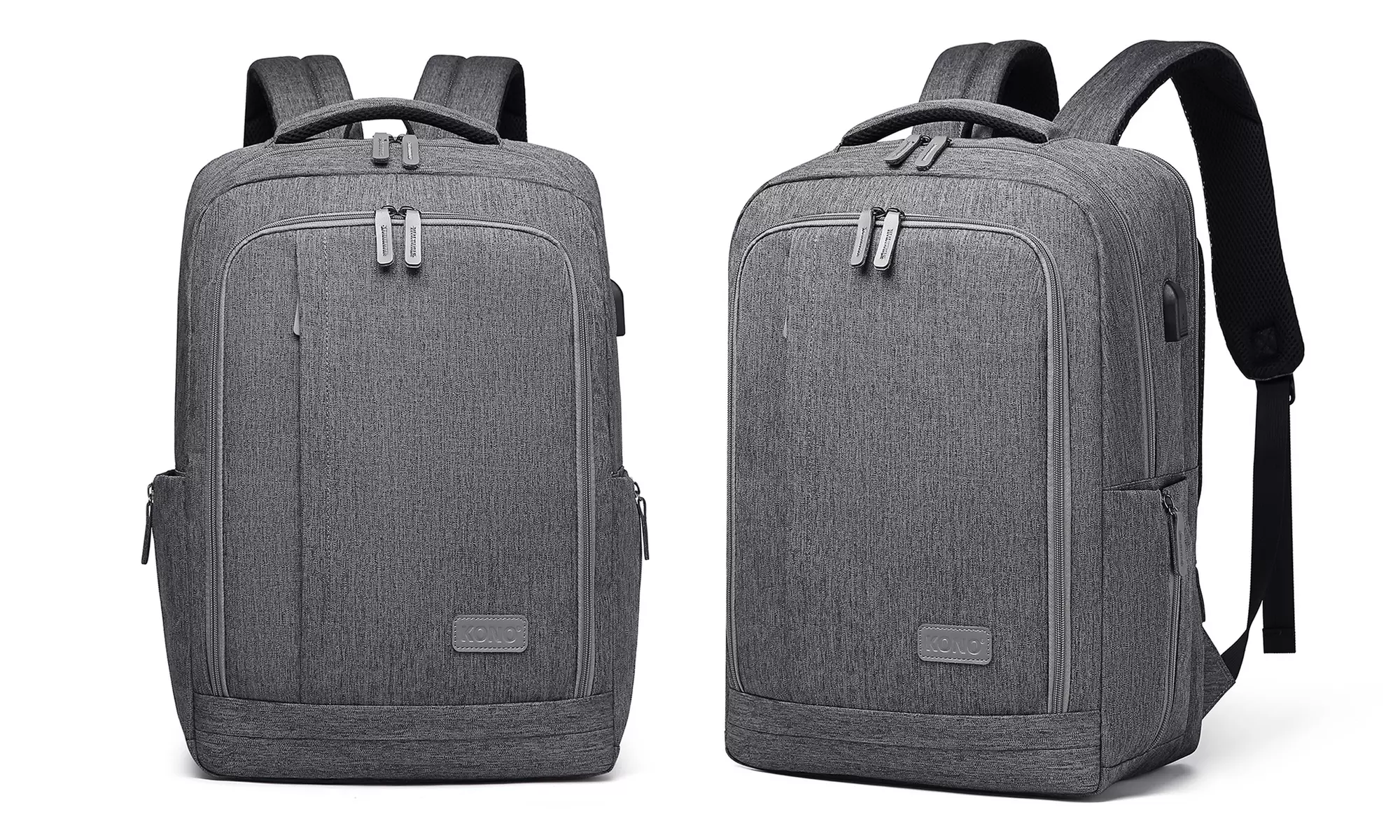 Zaino multiscomparto Kono con porta USB