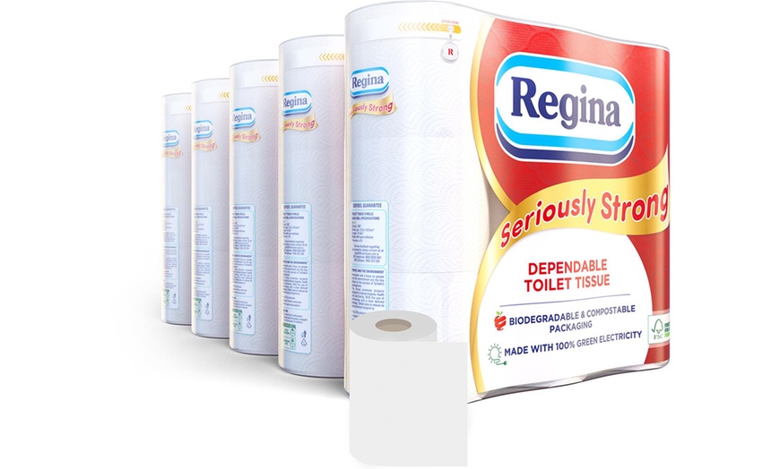 Image 6: 45 Rolls of Regina Toilet Paper