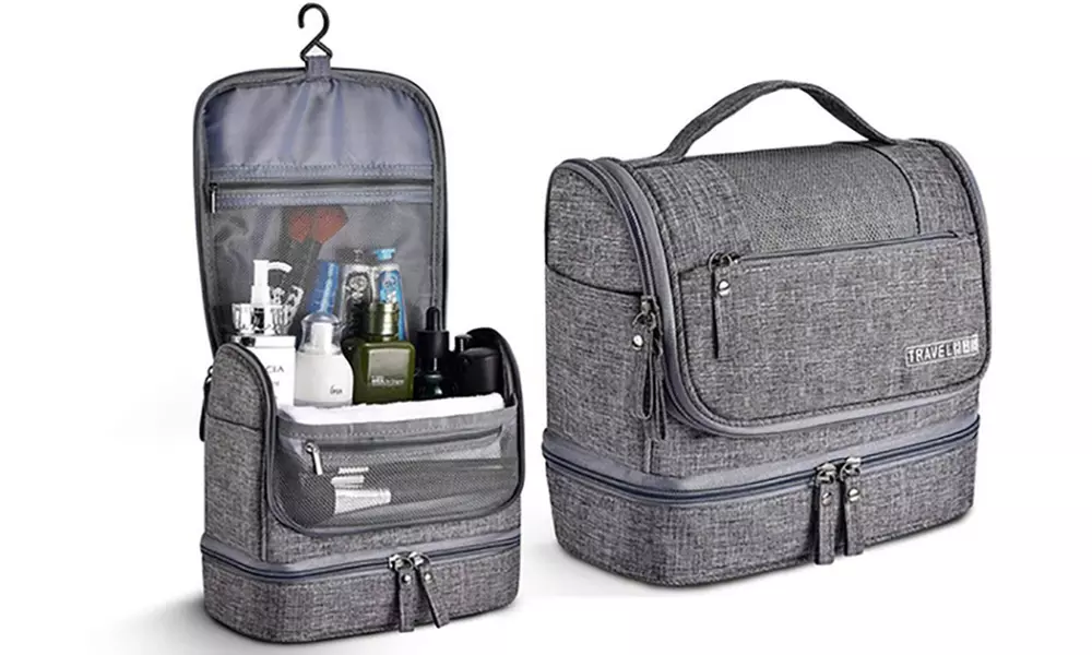 Trousse de toilette imperméable, coloris au choix