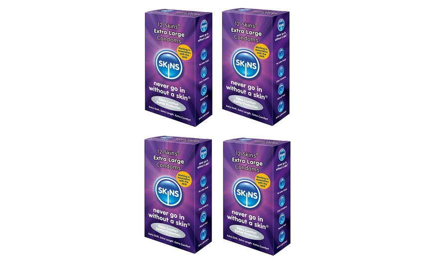 Image 18: 24, 48 or 72 Skins Condoms