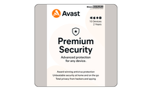 Avast Premium Security - 10 Devices 2 Years - Avast Premium Security or Ultimate Suite Antivirus