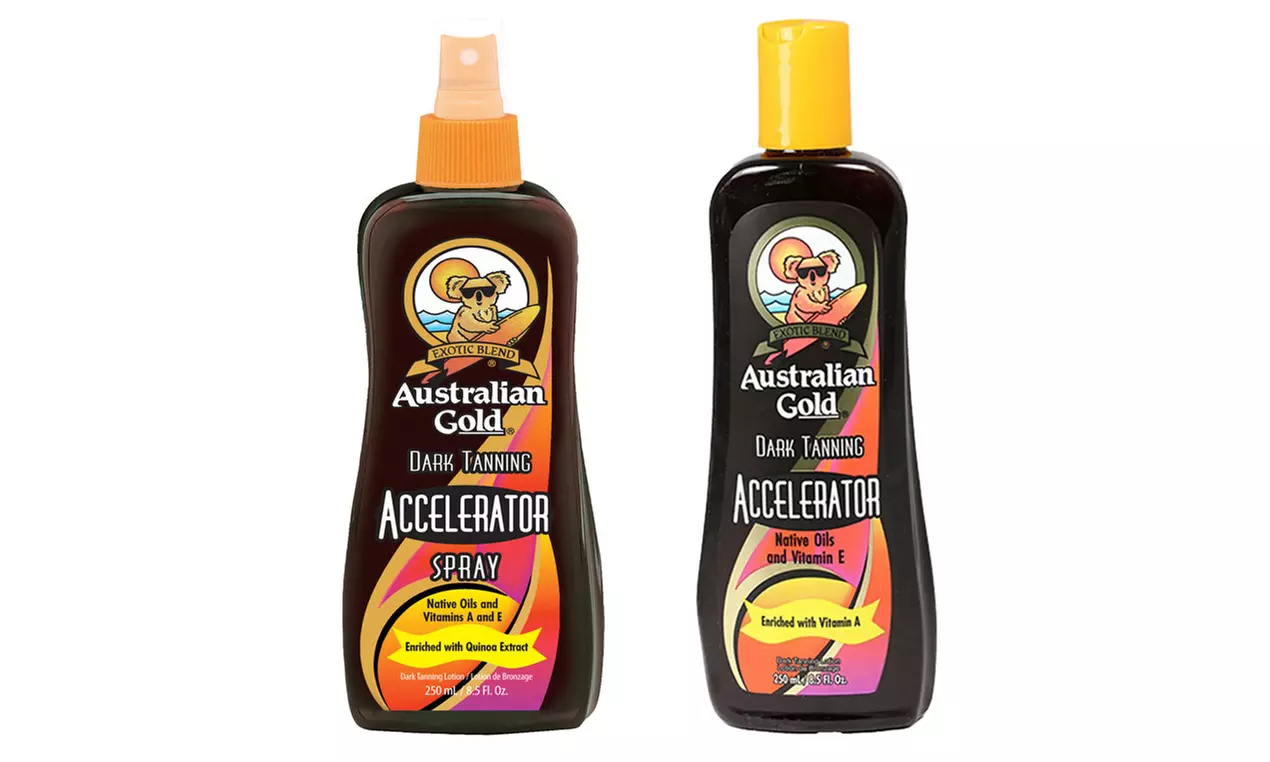 Lotion et Spray accélérateurs de bronzage Australian Gold - Primary Image