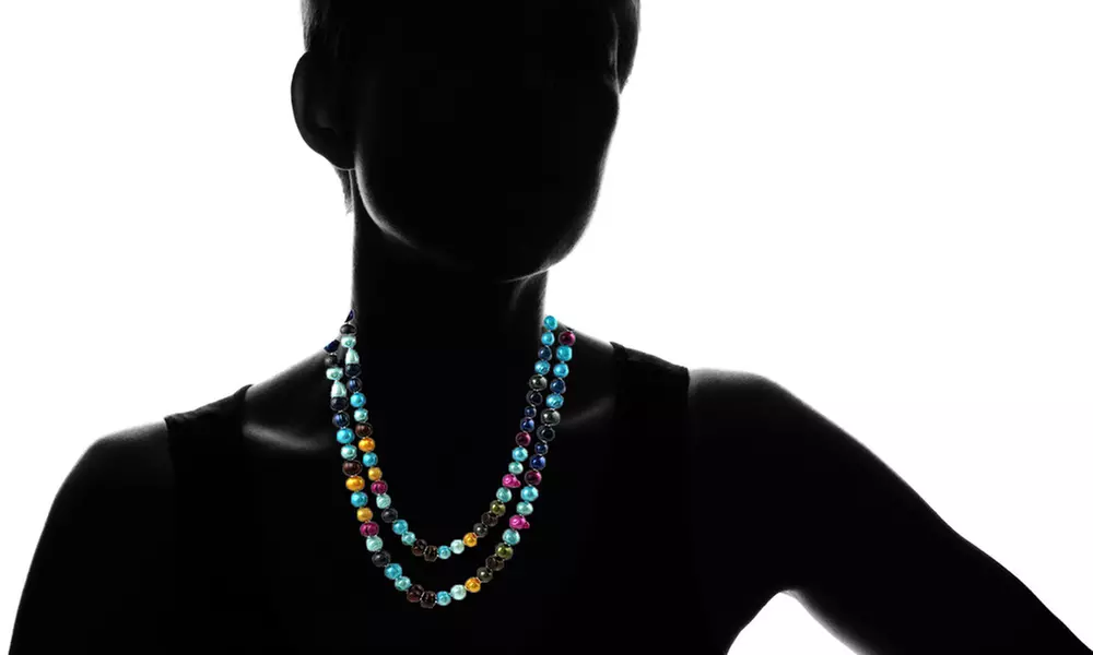 36" Freshwater Pearl Endless Necklace by Valencia Gems - Second Medium