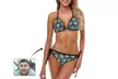 Personalisierbarer Bikini mit Foto-Symbolen von Justyling (bis zu 80%sparen) - Second Medium