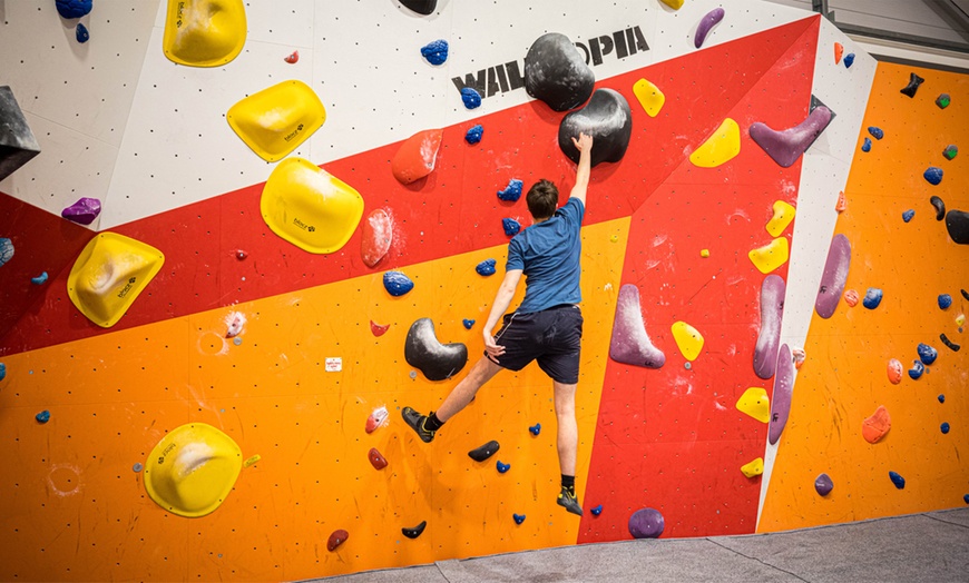 Image 9: Indoor Climbing session for Child and Adult at The Climbing Academy