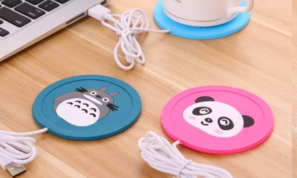 1 o 2 scaldatazze USB, disponibili in 3 fantasie - Primary Image